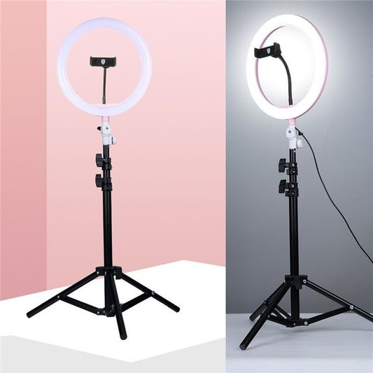 12 Inch LED Ring Fill Light with Mobile Holder
